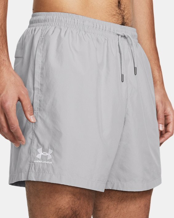 Men's UA Icon Volley Shorts, Gray, pdpMainDesktop image number 3